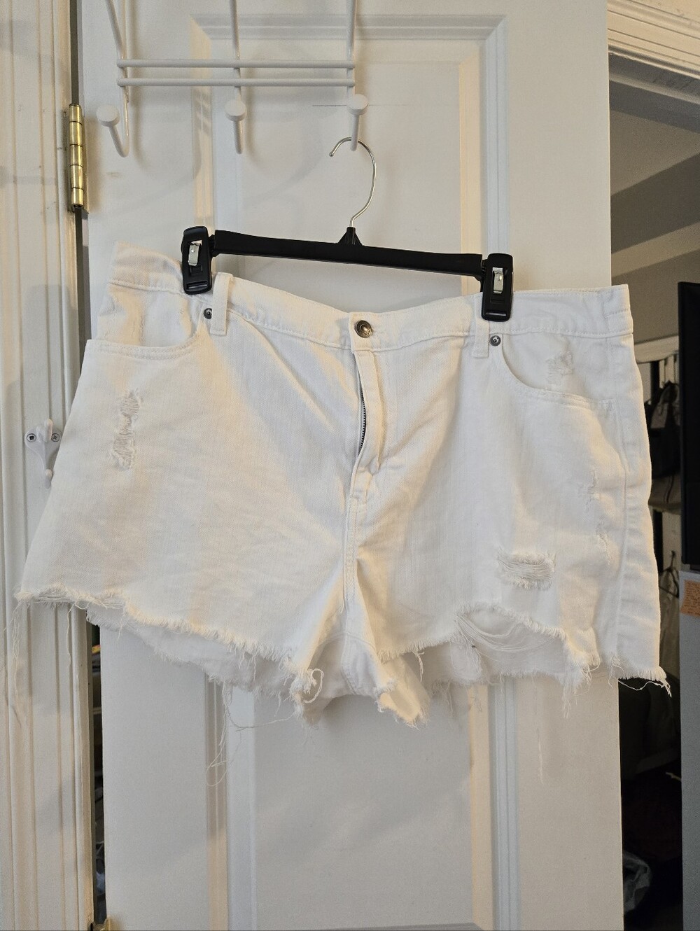 White Aerie Daydream Denim Shorts